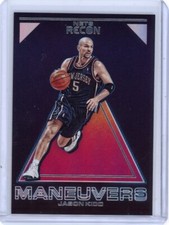 2021-22 Panini Recon Jason Kidd Maneuvers Insert - New Jersey Nets