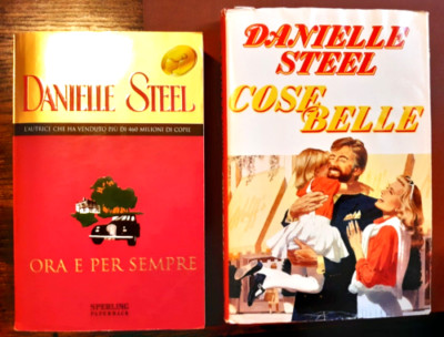 DANIELLE STEEL - LOT 2 BÜCHER (JETZT UND FÜR IMMER / SCHÖNE DINGE) SPERLING