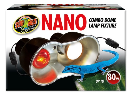 ZOO MED NANO COMBO DOME LAMP FIXTURE - LF-36 - Picture 1 of 4