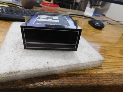 Triplett Model: 3312-11 Panel Meter.  Range:  20 VDC.  Power Input 117 Vac