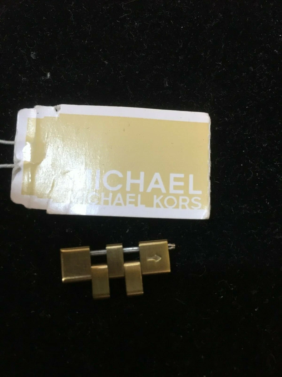 michael kors watch extra link 20mm mk 8446 gold color eBay