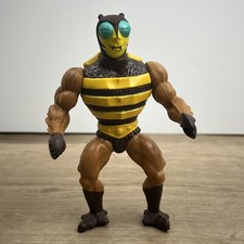 Vintage 1983 MOTU Buzz-Off Action Figure He-Man Masters of the Universe Mattel T
