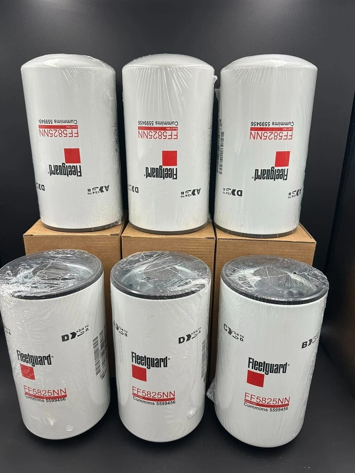6PCS Peterbilt Kenworth Fleetguard FF5825NN Fuel Filter, 5599456 NanoNet X15 - Image 4 of 4