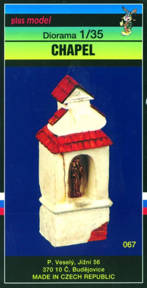 Plus Model 67 - 1:35 Ceramic Parts Chapel