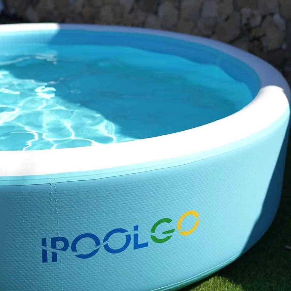 IPOOLGO Aufblasbarer Swimmingpool 200x50 cm Drop Stitch Inflatable Swimming-Pool - Bild 3 von 4