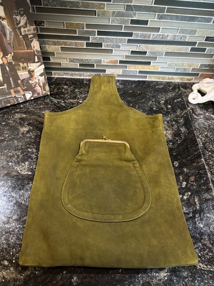 Vintage COACH Bonnie Cashin Suede Sling Cashin Carry Muffet