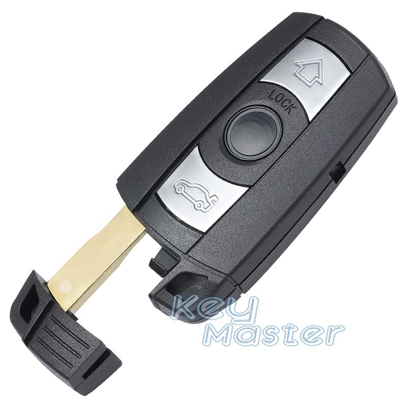 2 for BMW CAS3 3 5 Series X5 X6 2006+ Keyless-Go Proximity Remote Key Fob 315MHz