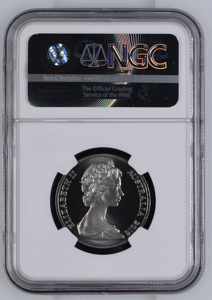 2016 AUSTRALIA ARNOLD MACHIN PORTRAIT HER MAJESTY 90 BIRTHDAY NGC SP 70 PERFECT - Image 4 of 4