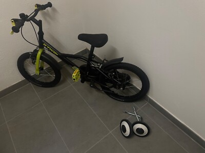 Kinderfahrrad grüne Farbe, für 5- 8 Jährige, BTWIN DARK HERO 500