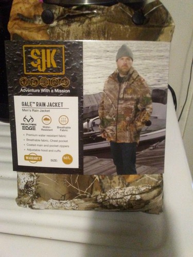 SJK Camo Gale Rain Jacket | eBay