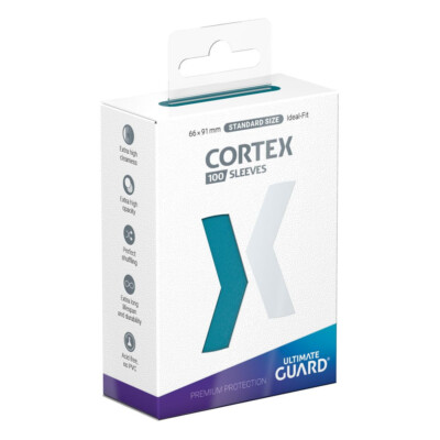 Ultimate Guard Cortex Sleeves Standardgröße Petrol (100 Hüllen) NEU & OVP!