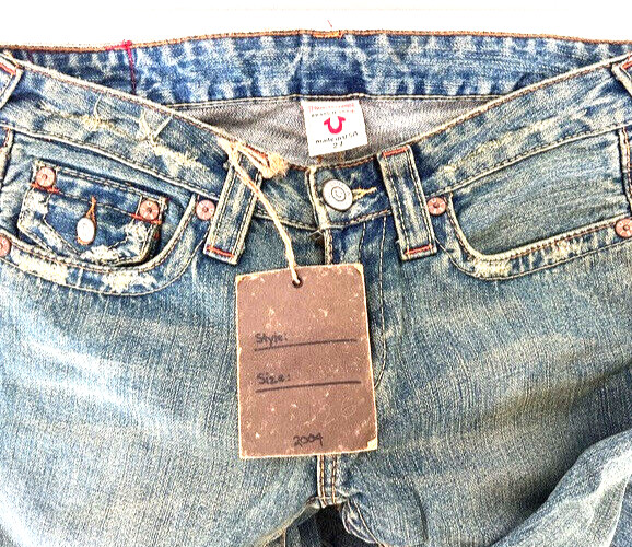 VINTAGE 2004 TRUE RELIGION WOMEN'S JEANS PANTS STYLE JOEY NEW WITH TAG PICK SIZE image 10