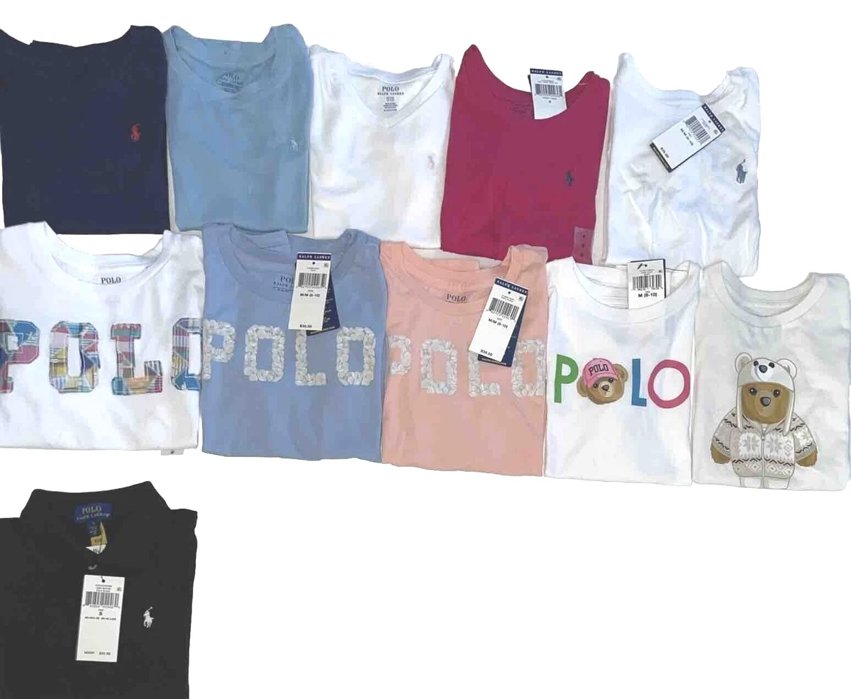 Polo Ralph Lauren Girls 7 Size Tops, Shirts & T-Shirts for Girls