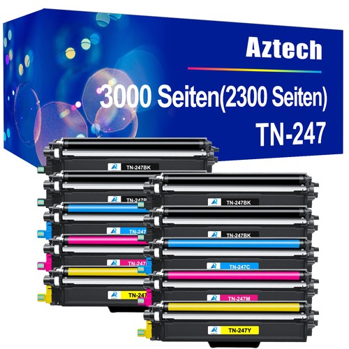 Toner Kompatibel mit Brother TN-247 TN-243 MFC-L3750CDW DCP-L3510CDW HL-L3210CW - Bild 5 von 9