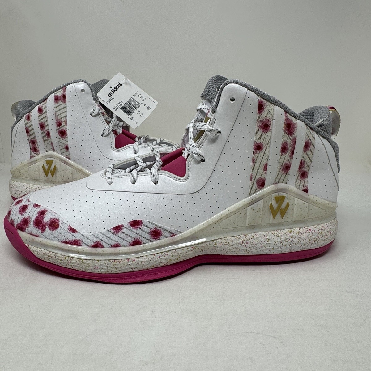 Adidas John Wall J Wall 1 Florist City Cherry Blossom Pink PE