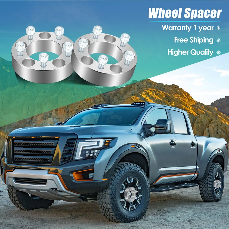 4PC 1.5" Wheel Spacers 5x4.5 5x114.3 For Nissan Altima 350Z For Infiniti Q50 G35 - Изображение 2 из 4