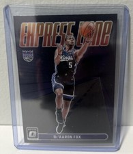 2023-24 Donruss  Optic Express Lane De'Aaron Fox Purple Prizm #16