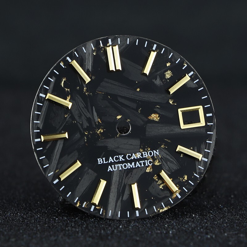 Carbon fiber dial seiko modified watch universal diving