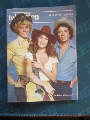 Post Dispatch Regional TV Guide March 1979 Dukes of Hazzard Wopat Bach Schneider