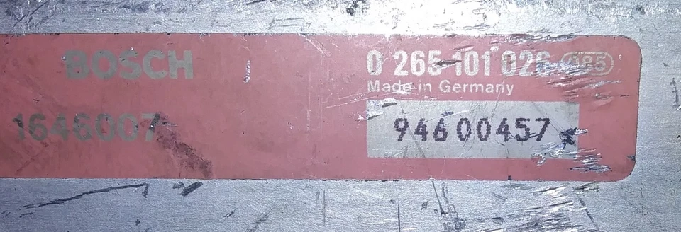 0 265 101 026 abs módulo de controle de freio antibloqueio 1989-1992 Volvo 740 - Imagem 2 de 4