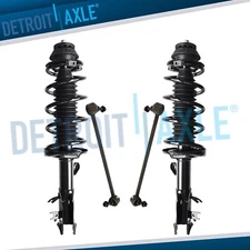 AWD Front Struts w/ Coil Spring Sway Bar Links Kit for 2016 - 2020 Honda HR-V