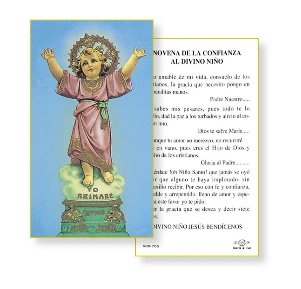 Novena de la Confianza al Divino Nino - Spanish - Paperstock Holy