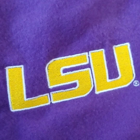 Новый с Ярлыками All Star собак LSU тигры собаки толстовка с капюшоном фиолетовый размер L - Изображение 2 из 4