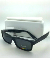 New POLAROID Sunglasses X8420A KIH 1T 57-17 140 Black Frames Grey Polarized Lens