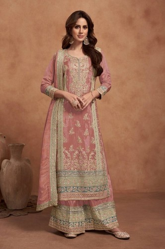 Indian Salwar Kameez Wear Party Designer Wedding ReadyMade Bollywood Dress suit - Picture 9 of 10