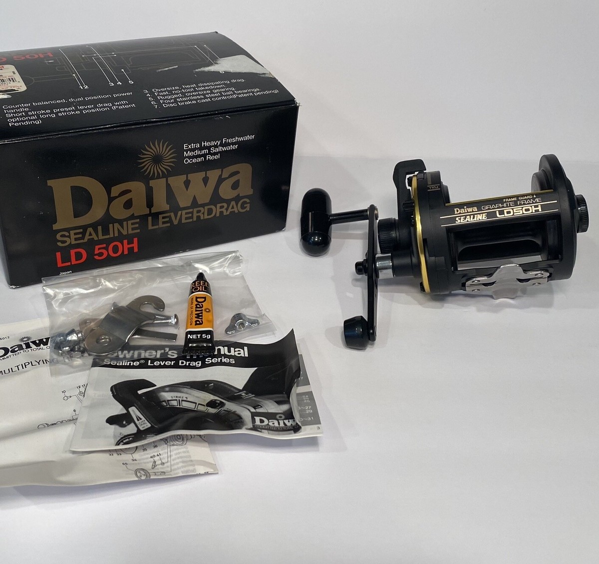 DAIWA両軸リール SEALINE SLW50H Daiwa Sealine SLW Levelwind Reels - J&H Tackle