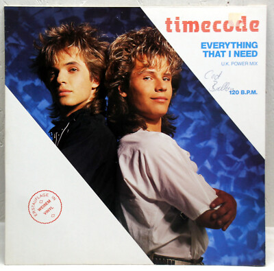 12'' Maxi-Vinyl - TIMECODE - Everything That I Need