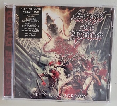 Siege Of Power This Is Tomorrow New CD Death Metal ASPHYX AUTOPSY THANATOS DEATH