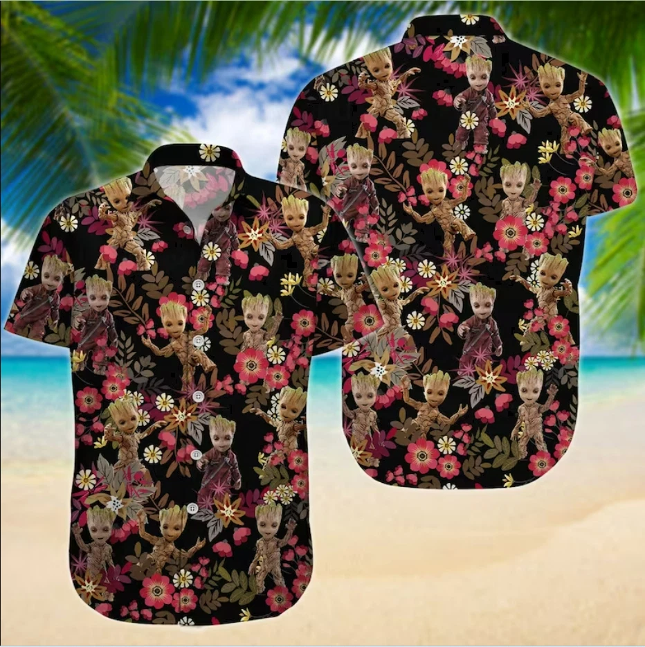 Groot 3D HAWAII SHIRT Mother day Gift