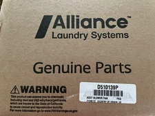 New Genuine OEM Alliance Speed Queen Dryer Blower Wheel D510139P