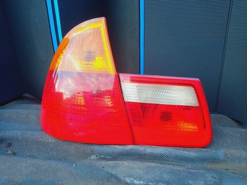 BMW E46 Touring Rückleuchten Heckscheinwerfer Gelb Set hinten Links. Innen/Außen