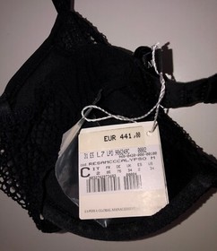 La Perla Calypso Embellished  Bead Mesh Contour Bra ,US 34C / FR 85C NWT $450