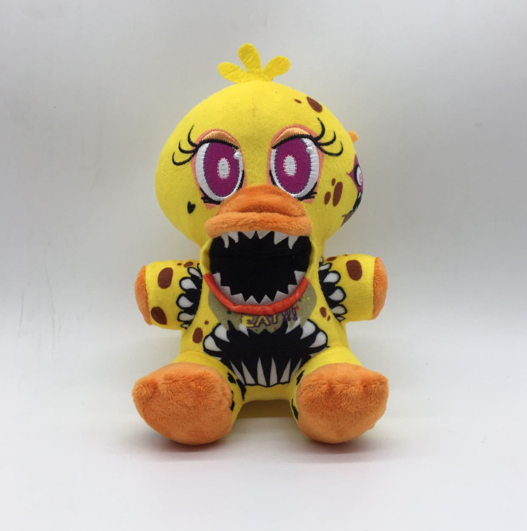 Ready Stock FNAF Five Nights At Freddy's Plush Toy Stuffed Animal Chica  Bonny Foxy Fans Gift zfDn