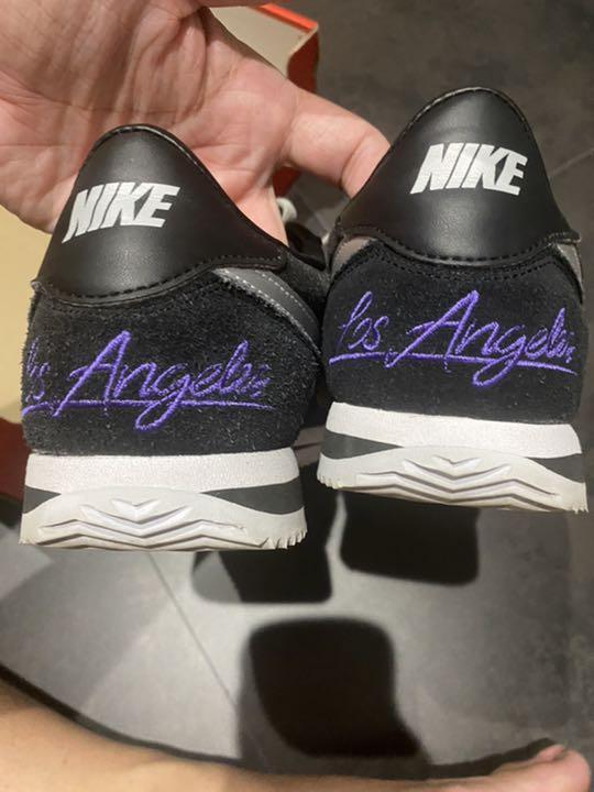 NIKE CORTEZ BASIC LOS ANGELES US 10 BLACK Used | eBay