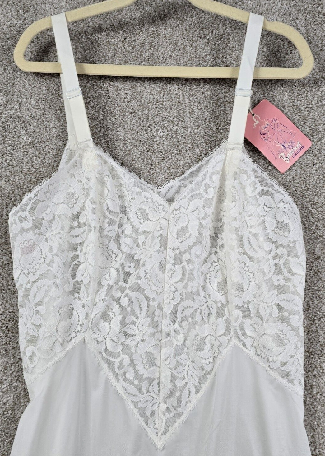 Object - Objnaline Reg Slip Lace Dress Vip 26 - 5093618 Cloud Dancer main image 1
