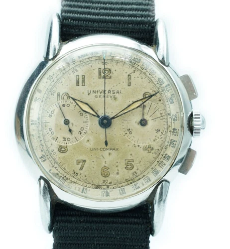 Antichissimo Universal Geneve Uni-Compax Cal. 283 Rif.22265 1942 Militare