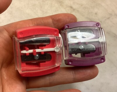 Lot Of 2 KUM Cosmetic Pencil Sharpener Made In Germany