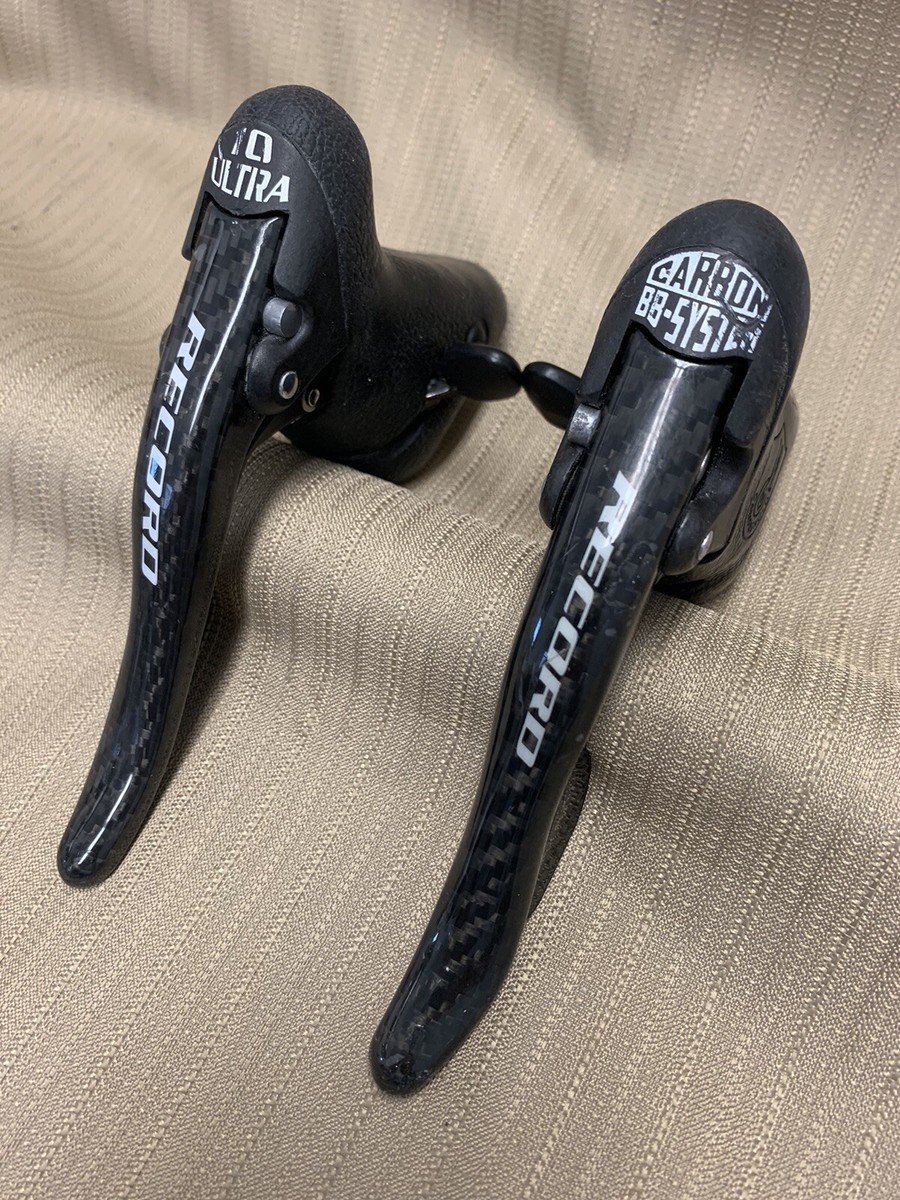 Campagnolo Record 10 Speed Ergopower Shifters, '10 Ultra', 'Carbon