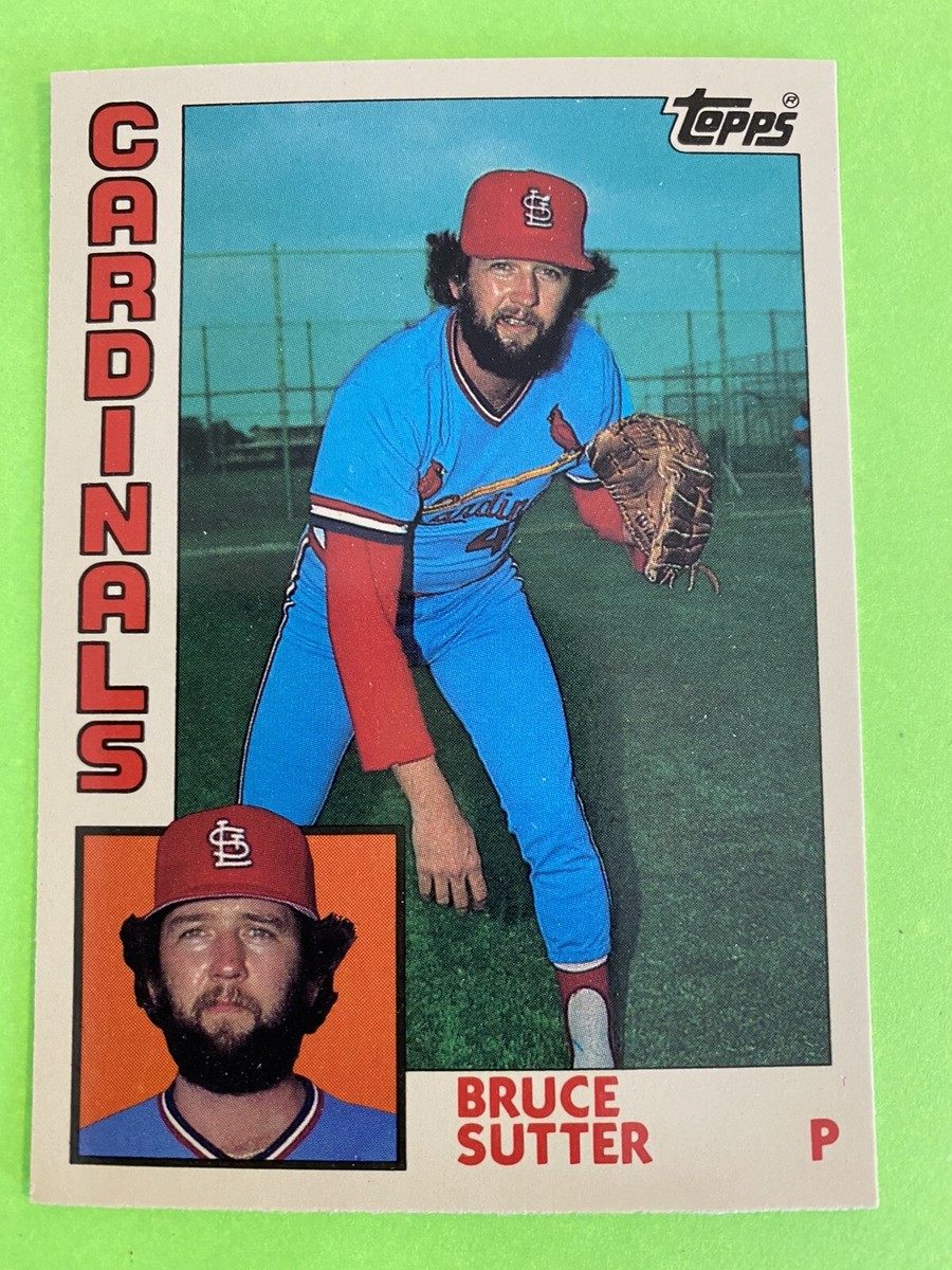 1984 Topps Tiffany Bruce Sutter #730 NM/M Condition ST. Louis