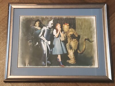 PROFESSIONALLY FRAMED 19.5x14.5 The Wizard Of Oz Dorothy  Print 15X11  Beautiful