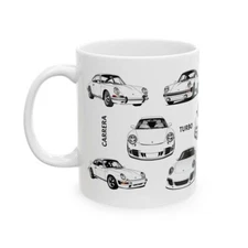 Porsche 911 Ceramic Mug, (11oz, 15oz)
