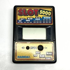 Radica Slot 5000 Handheld Video Game Travel Pocket Model 570 TESTED WORKS