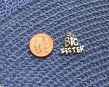 Silver Big Sister Charm Pendant New Jewelry Fashion