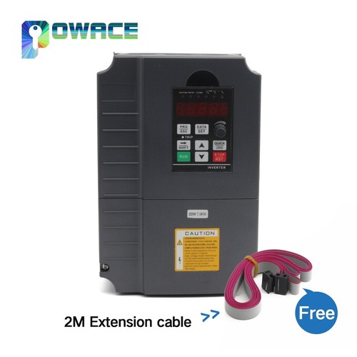 【DE】220V 7.5KW Inverter HY VFD Variable Frequency Drive 30A 400HZ CNC Spindle - Bild 1 von 8