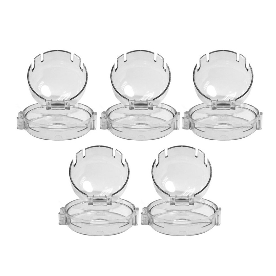 5 Pcs Gas Stove Knob Locks Covers for Child Safety Hob Guard Kitchen