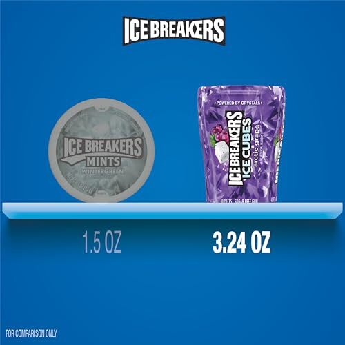 ICE BREAKERS Ice Cubes Black Cherry Sugar Free Assorted Flavor Names , Sizes - Picture 49 of 84